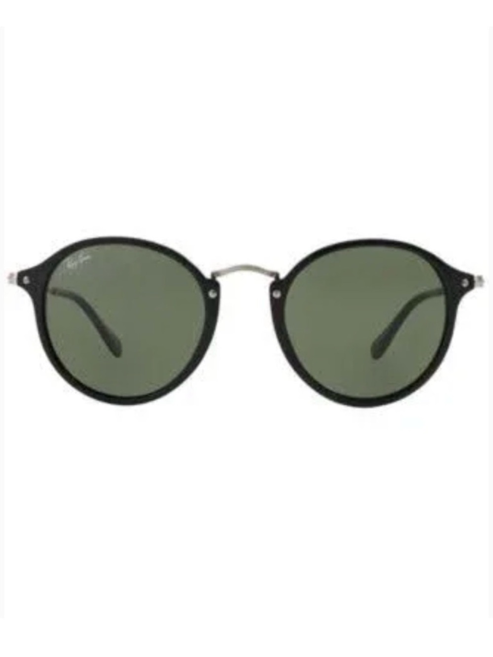Ray-Ban Fleck Classic Round Black Sunglasses